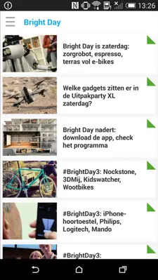 Bright android App screenshot 1